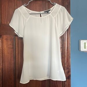Express Ivory Blouse